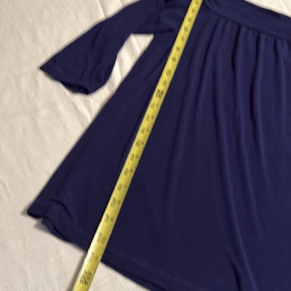 Michael Stars Navy Blue Blouse - Picture 3 of 5